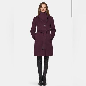 Perfect condition Norwegian Wool City Wrap Coat (retail $ 1,695)